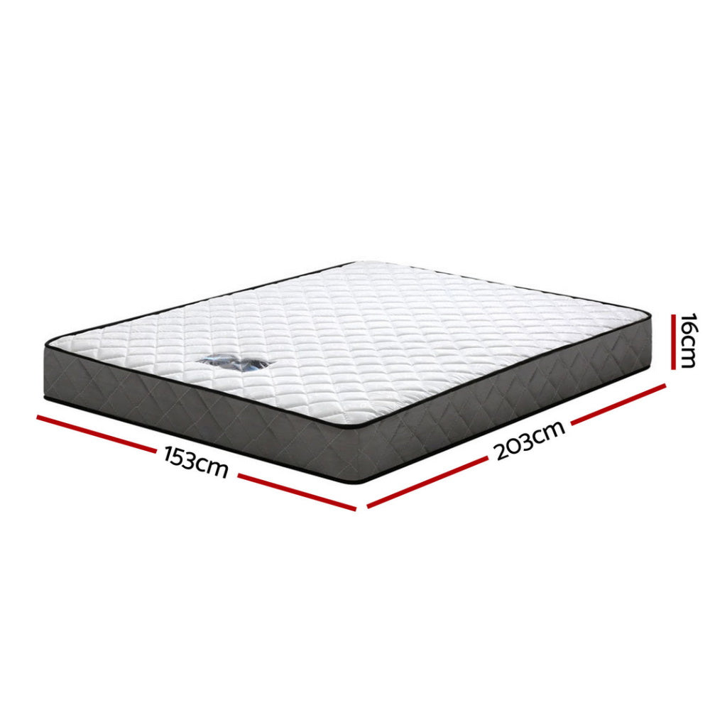 Bedding Bonnell Spring Mattress Topper - Single/King Single/Double/Queen