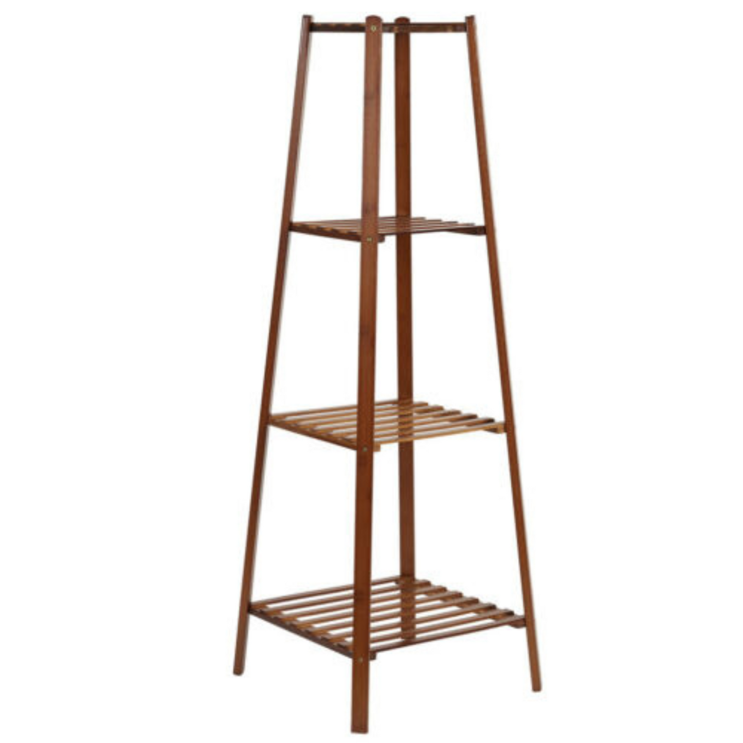 Wood Flower Pot Plant Stand Multi-Tier Display Rack for Indoor Outdoor