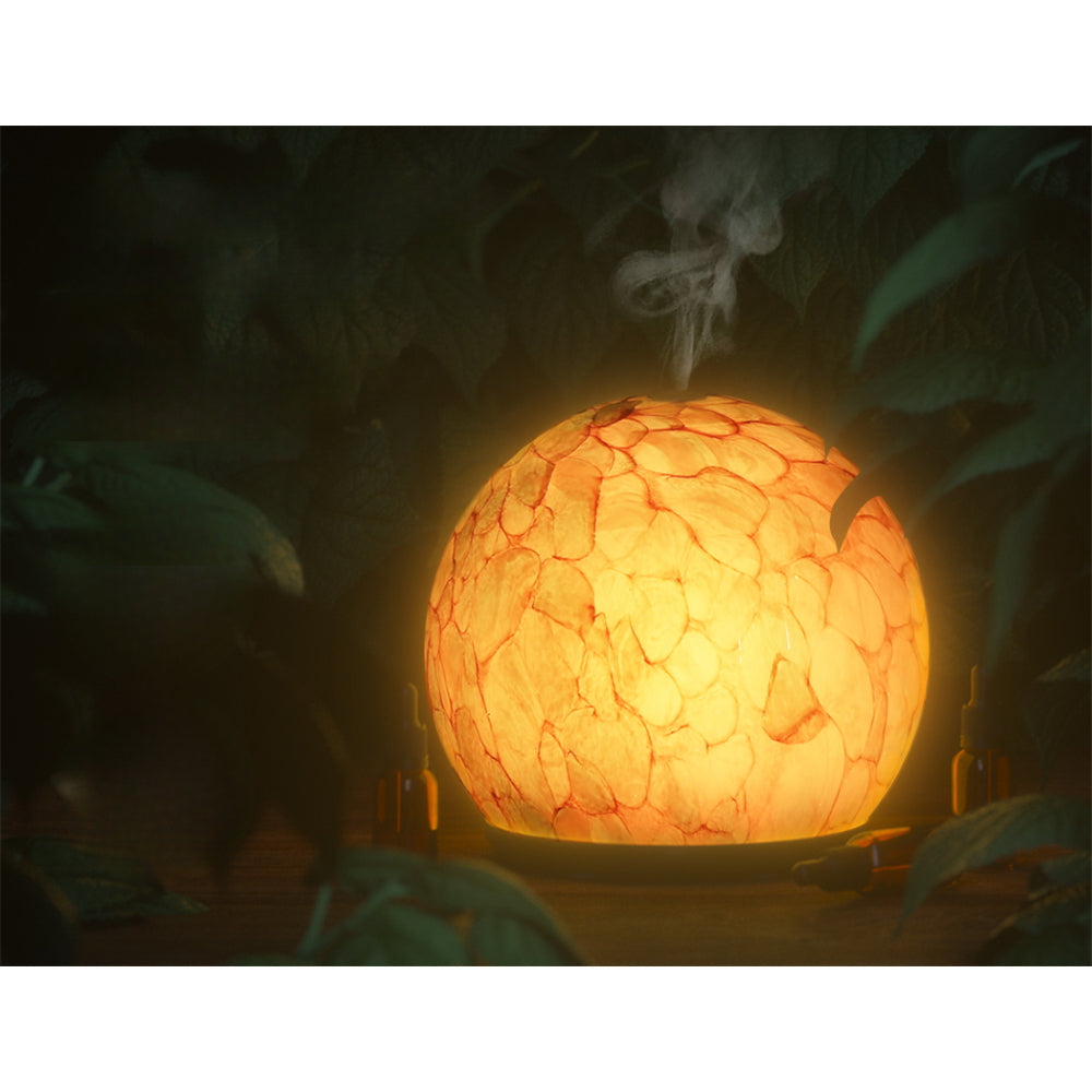 240ml Aroma Diffuser LED Light Glass Essential Oil