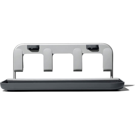 Alluminum Water Bottle Drying Rack - Black and Grey