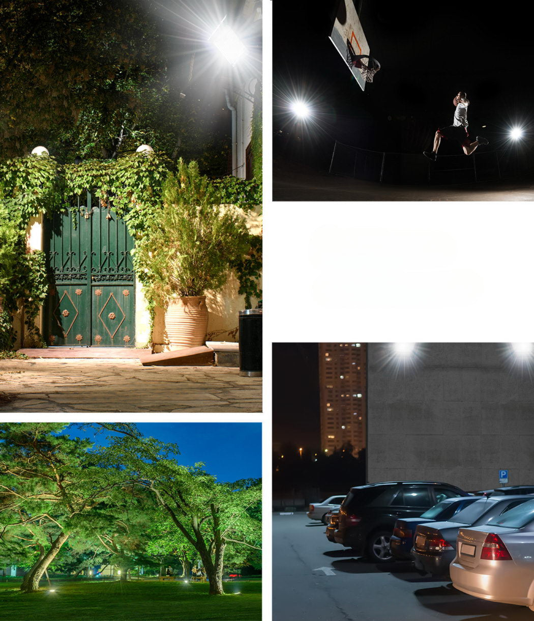 LED Solar Lights Street Flood Light Remote Outdoor Garden Security Lamp 60W