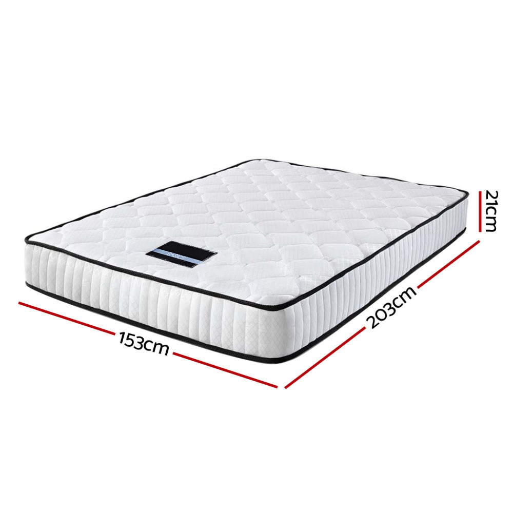 Bedding Pocket Spring Mattress Topper - Single/King Single/Double/Queen