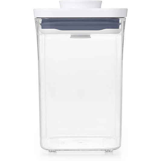 Small Square 1 Litre Canister Made from BPA Free Plastic