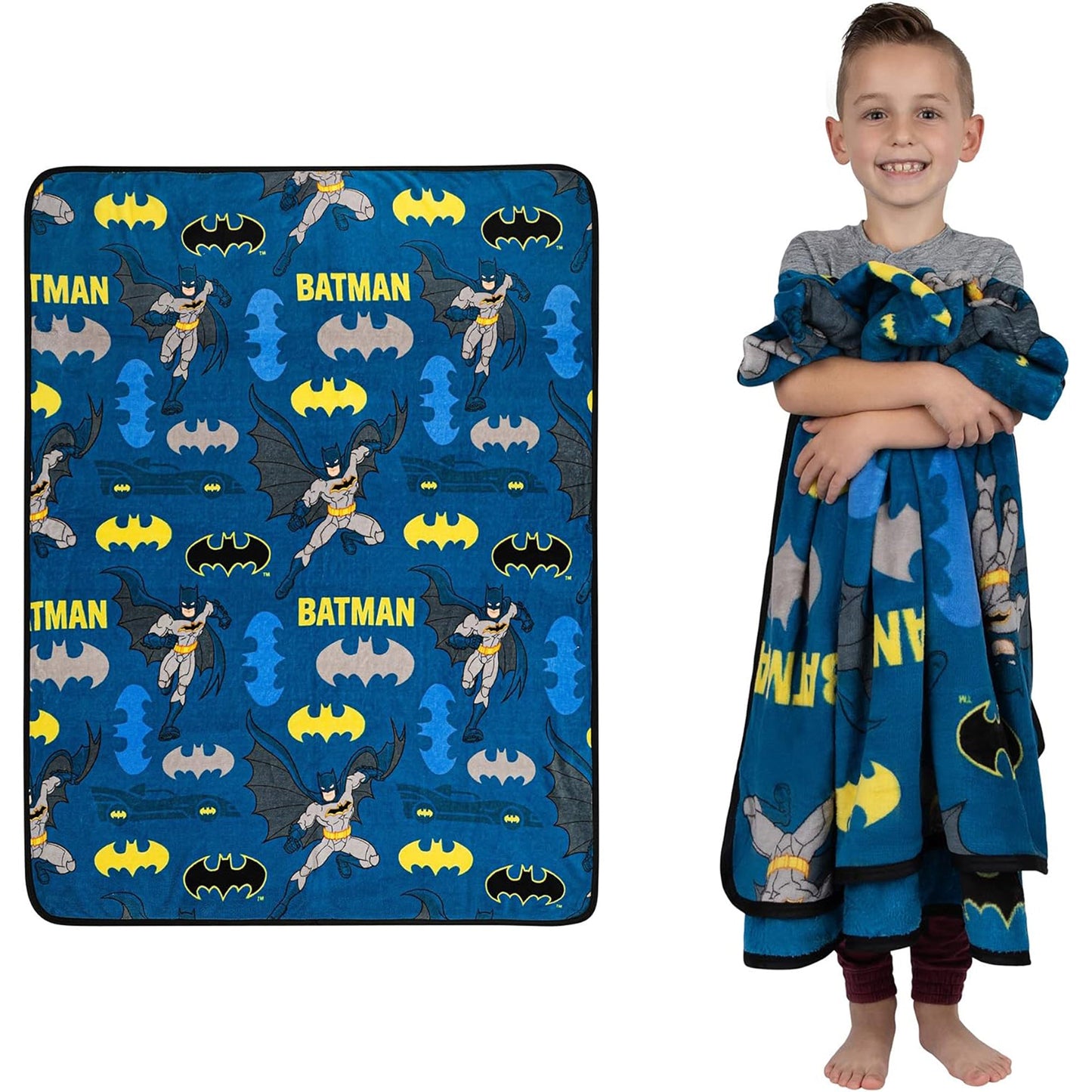 Bedding Super Soft Plush Throw Blanket - Batman