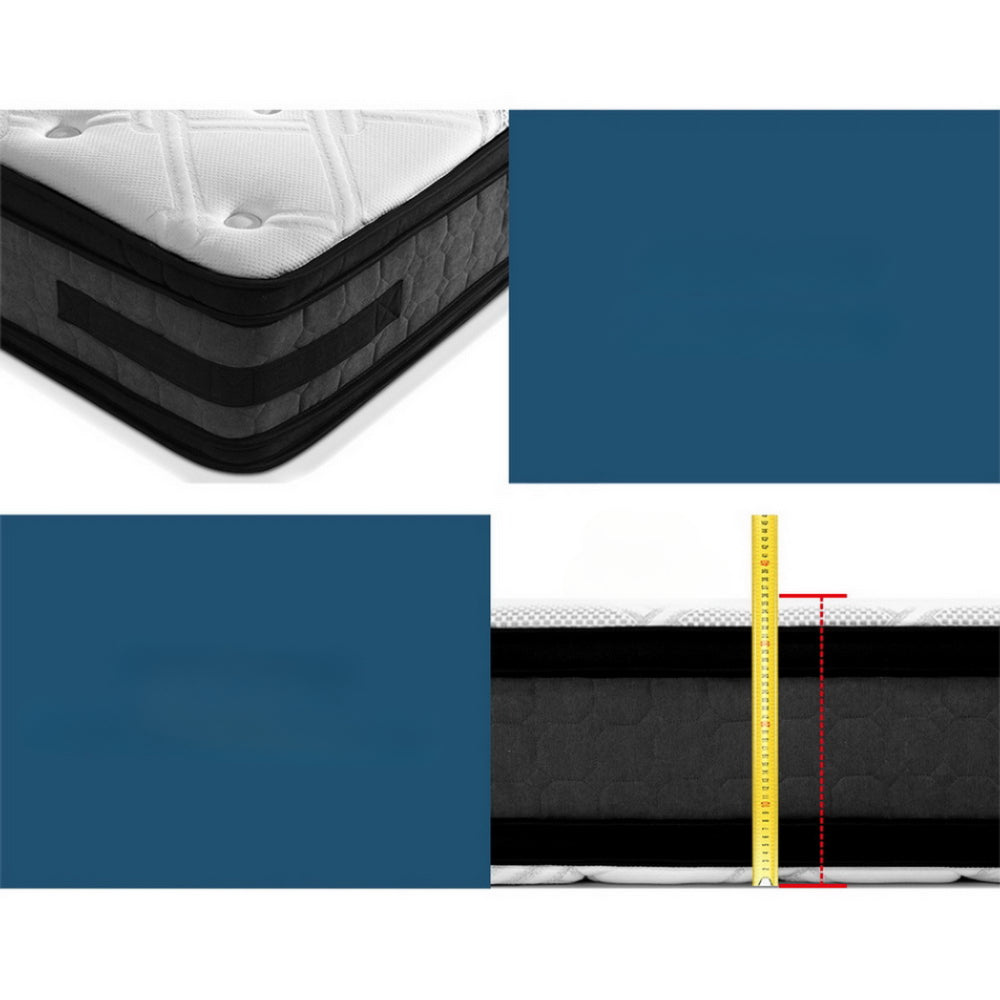 Bedding Euro Top Cool Gel Pocket Spring Mattress -  Single/King Single/Double/Queen/King