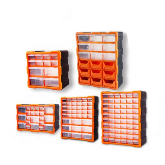 Tool Storage Organizer Parts Drawers Cabinet Box Chest with Dividers