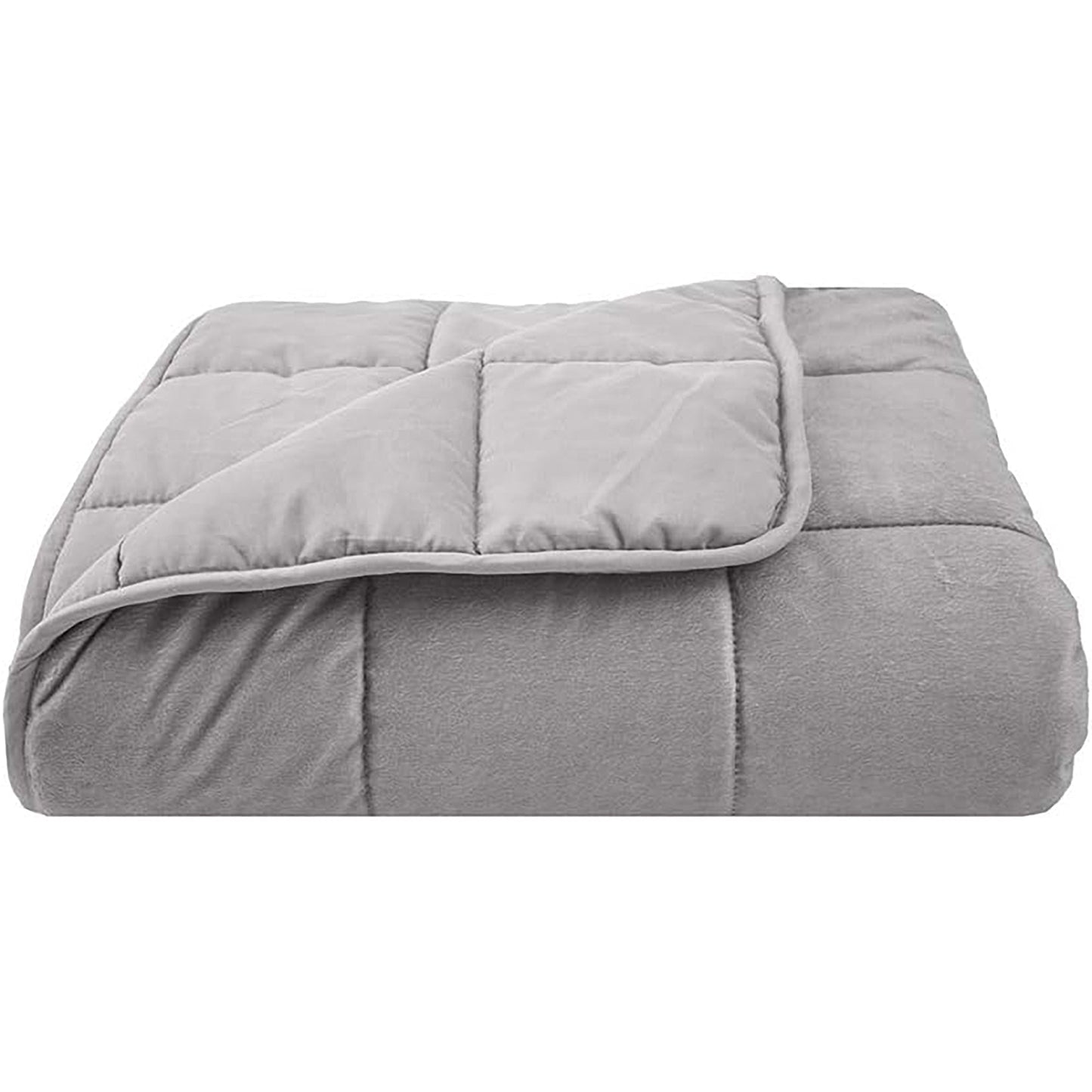 Cotton Weighted Blanket 140 x 210 cm - Grey