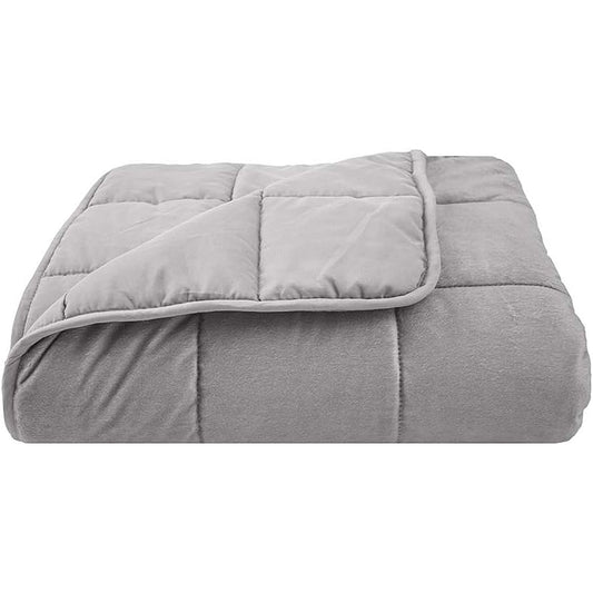 Cotton Weighted Blanket 140 x 210 cm - Grey