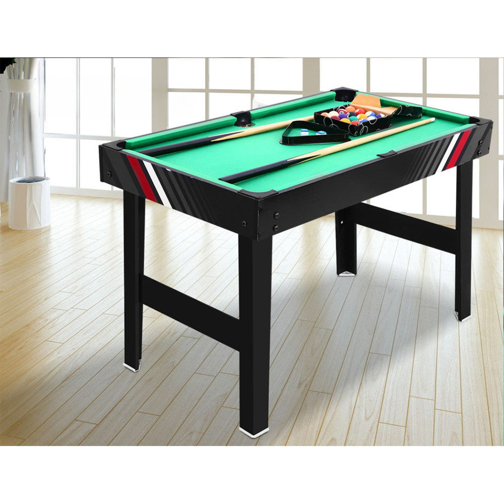 4FT 4-In-1 Soccer Table Tennis Ice Hockey Pool Game Football Foosball Kids Adult
