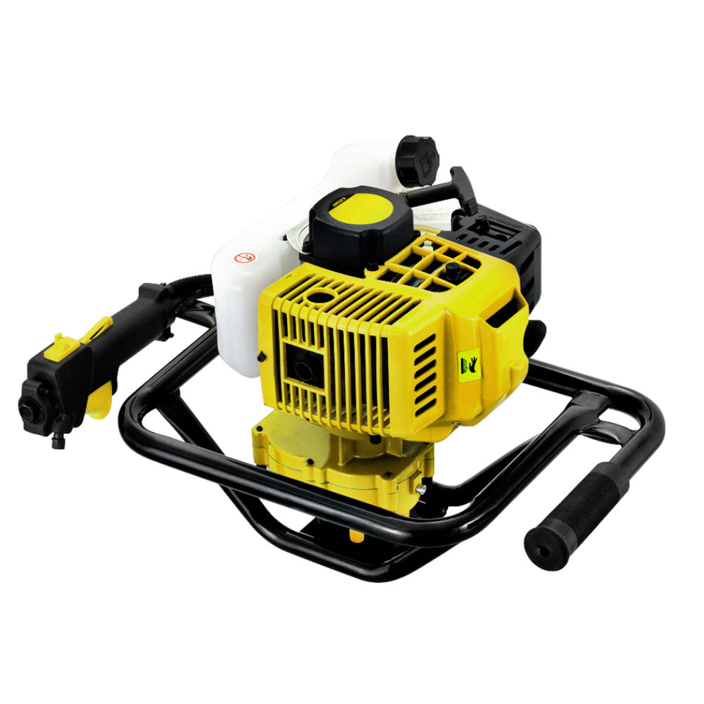 Motor Post Hole Digger Engine Petrol Earth Auger - 92CC