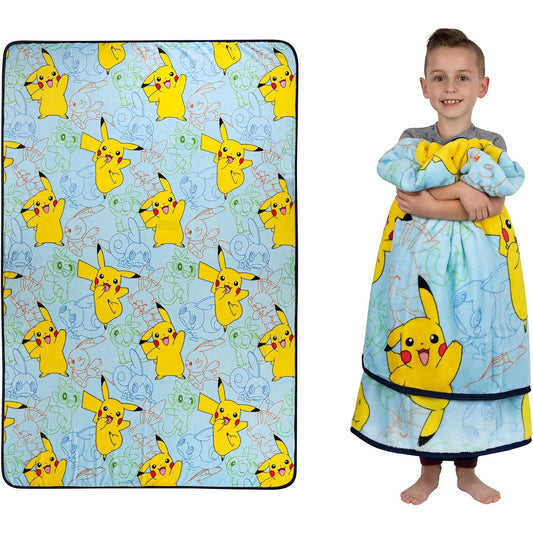 Bedding Super Soft Plush Throw Blanket - Pokemon