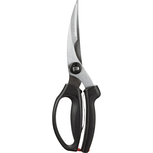 Curve Bladed Stainless Steel Poultry Shears - Black