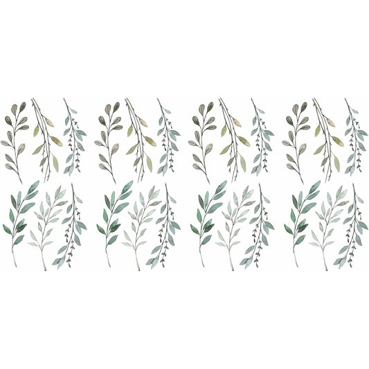 Rustic Country Leaves Peel and Stick Wall Decals