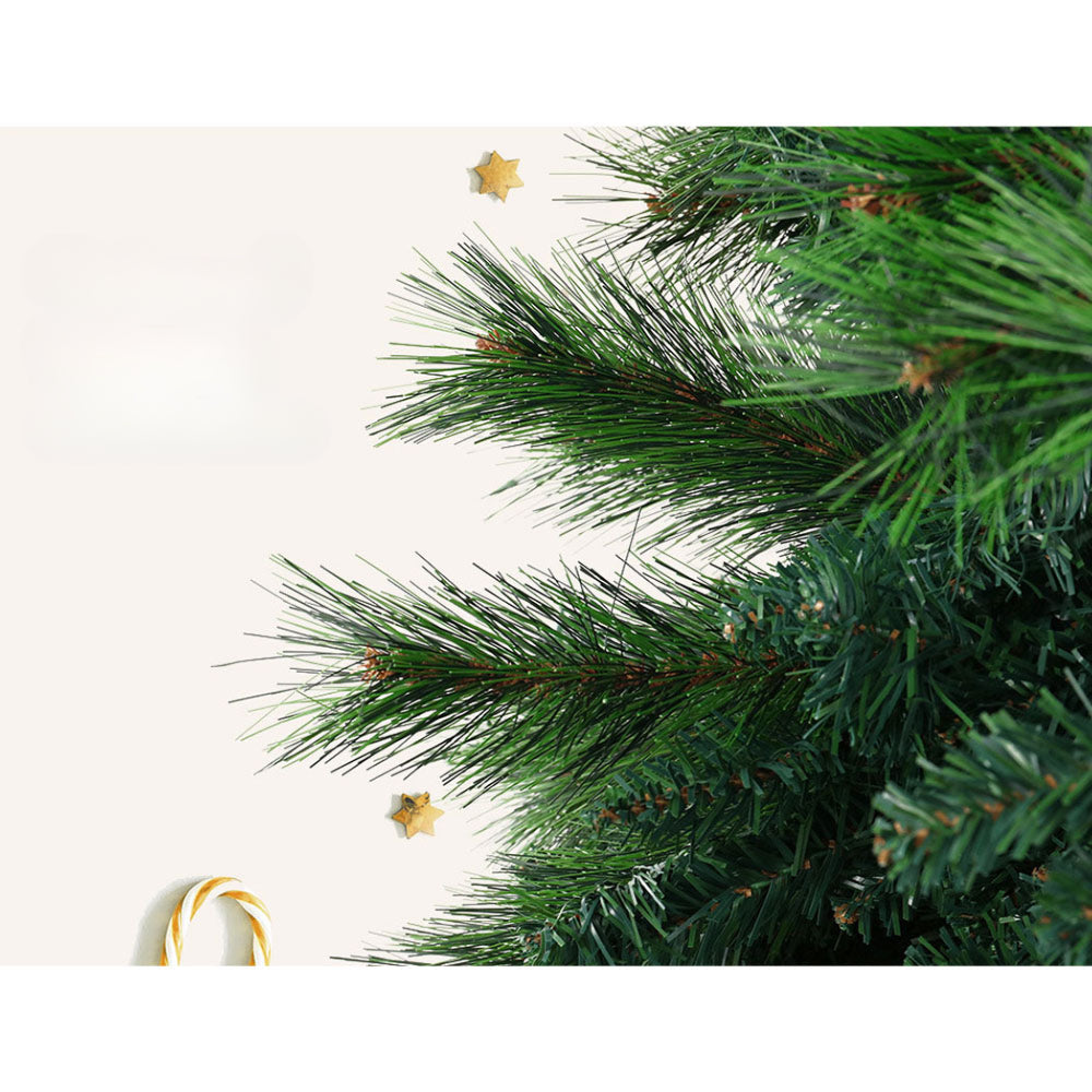 Christmas Tree Xmas Decorations Pine Needle 1584 Tips - 2.1m