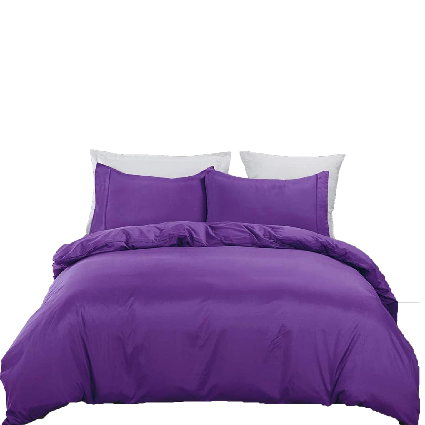 2000 TC Premium Ultra Soft Microfibre Quilt Cover Set - Purple