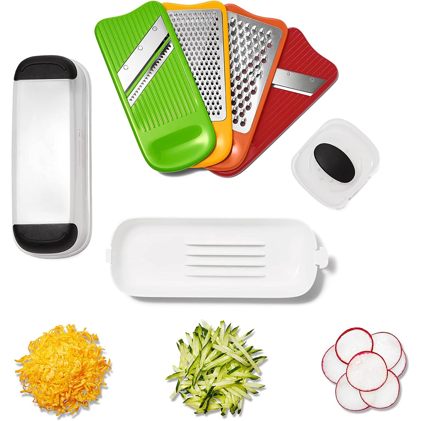 Stainless Steel Complete Grate and Slice Set