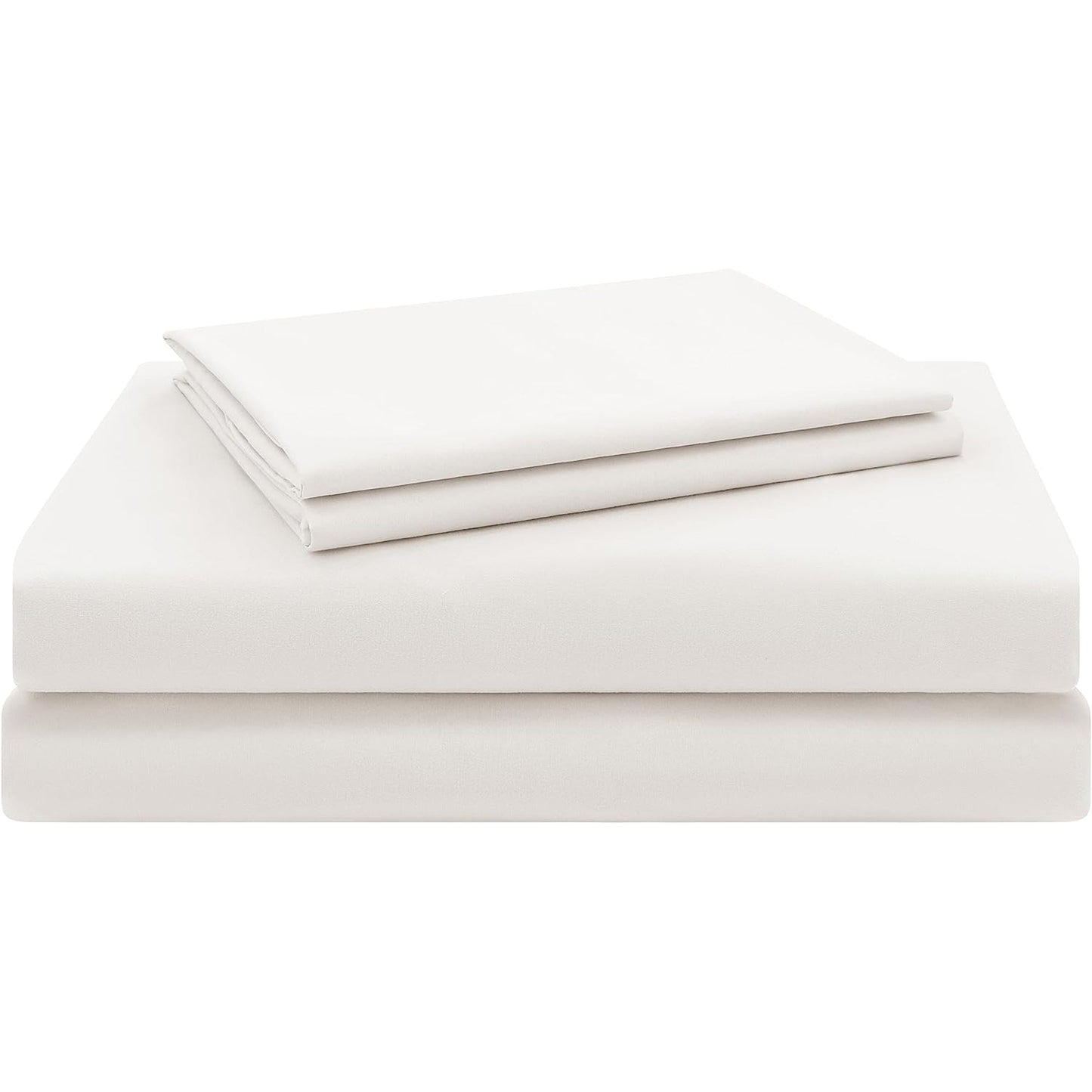 1500tc Ultra-Soft Breathable Microfibre Deep Pocket Bed Sheet Set - Light Grey