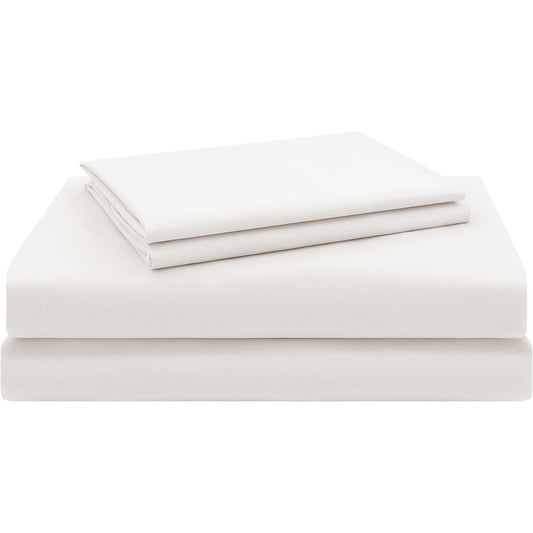 1500tc Ultra-Soft Breathable Microfibre Deep Pocket Bed Sheet Set - Light Grey
