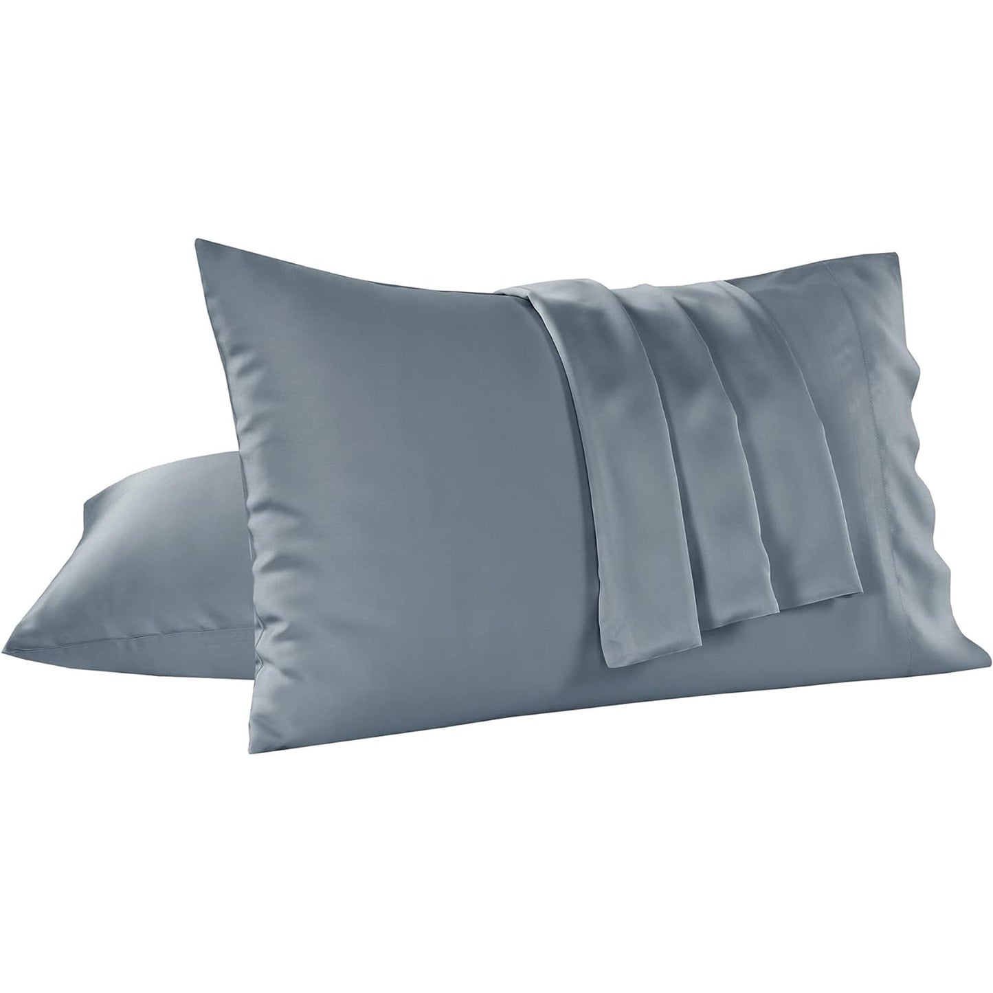 Pack Cooling Breathable Pillowcase with Envelope Closure - Smoke Blue