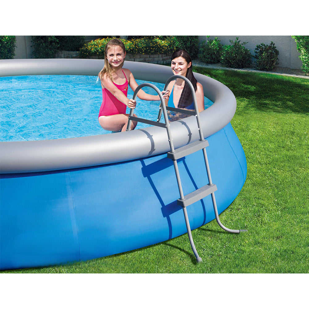 Ladder Above Ground Swimming Pools 84cm 32 inch Deep Removable Steps