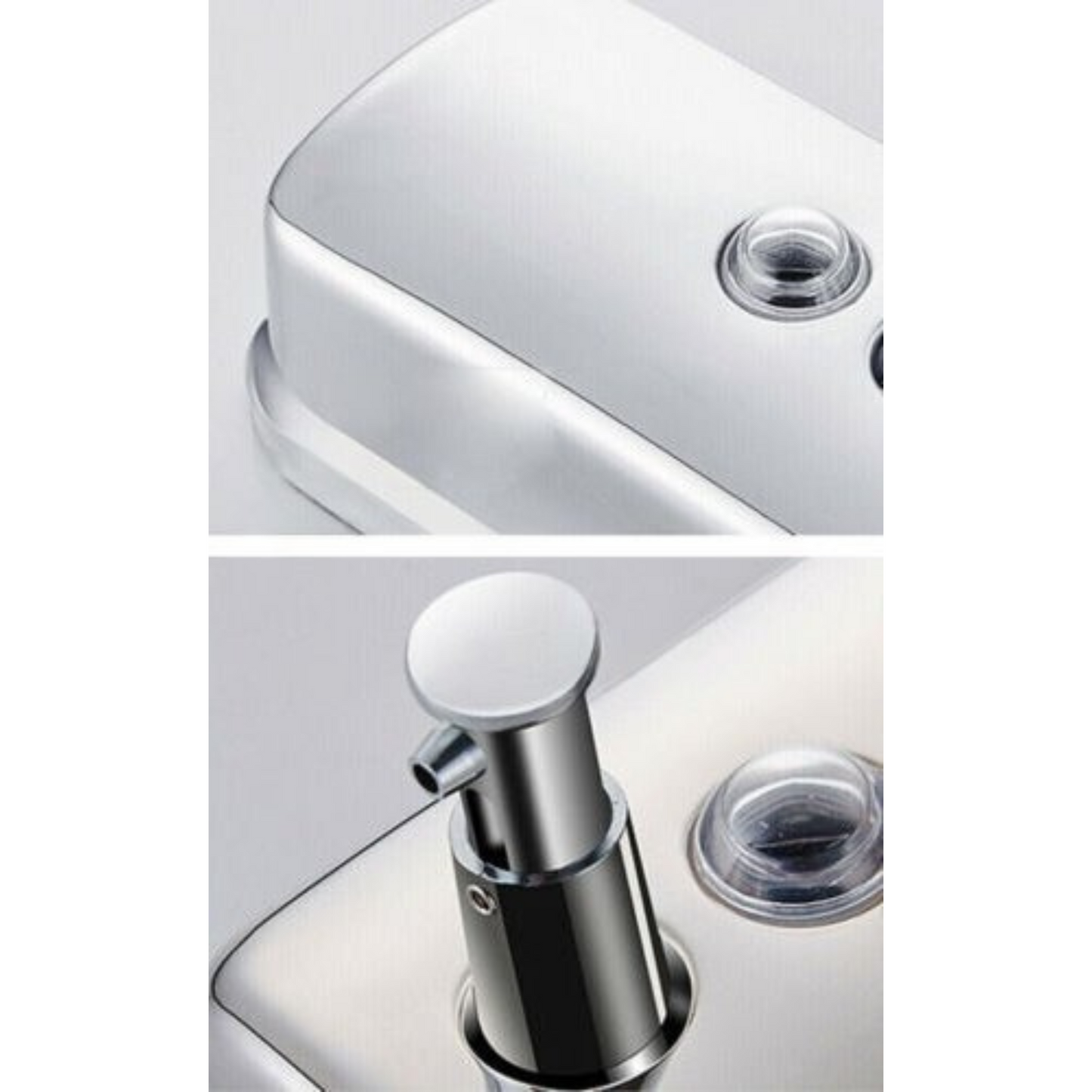Manual Wall Mount Soap Dispenser Hand Wash Shampoo Shower Liquid Container