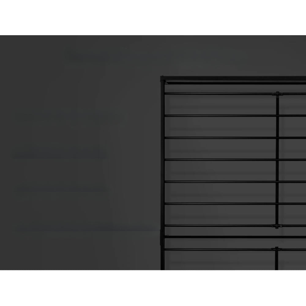Metal Bed Frame Queen Size Mattress Base Platform Foundation Black