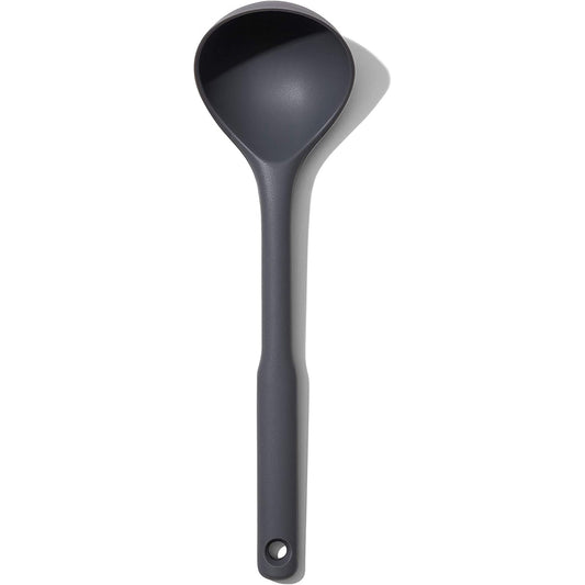 Silicone Soup Ladle Kitchen Utensil - Black