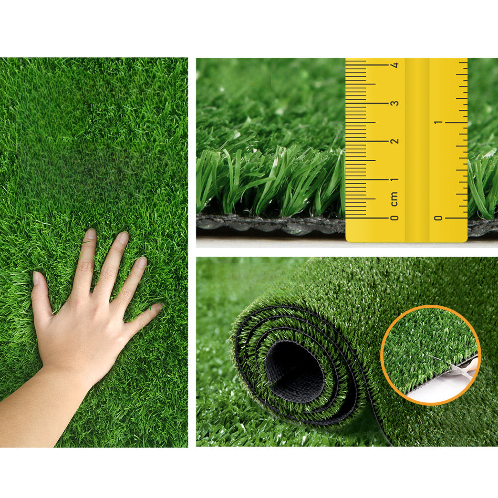 Artificial Grass Synthetic 20 SQM Fake Lawn 17mm 1X10M