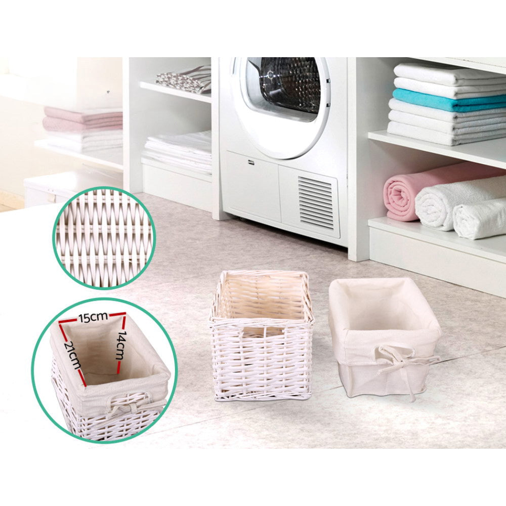 2 PCS Bedside Table - White