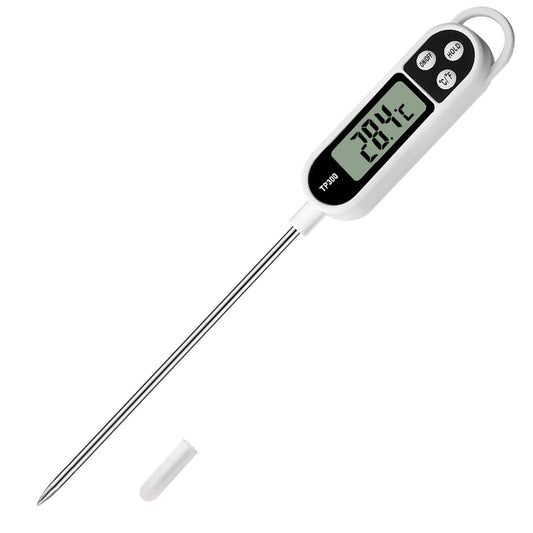 Fast Reading Digital Food Cooking Thermometer - White