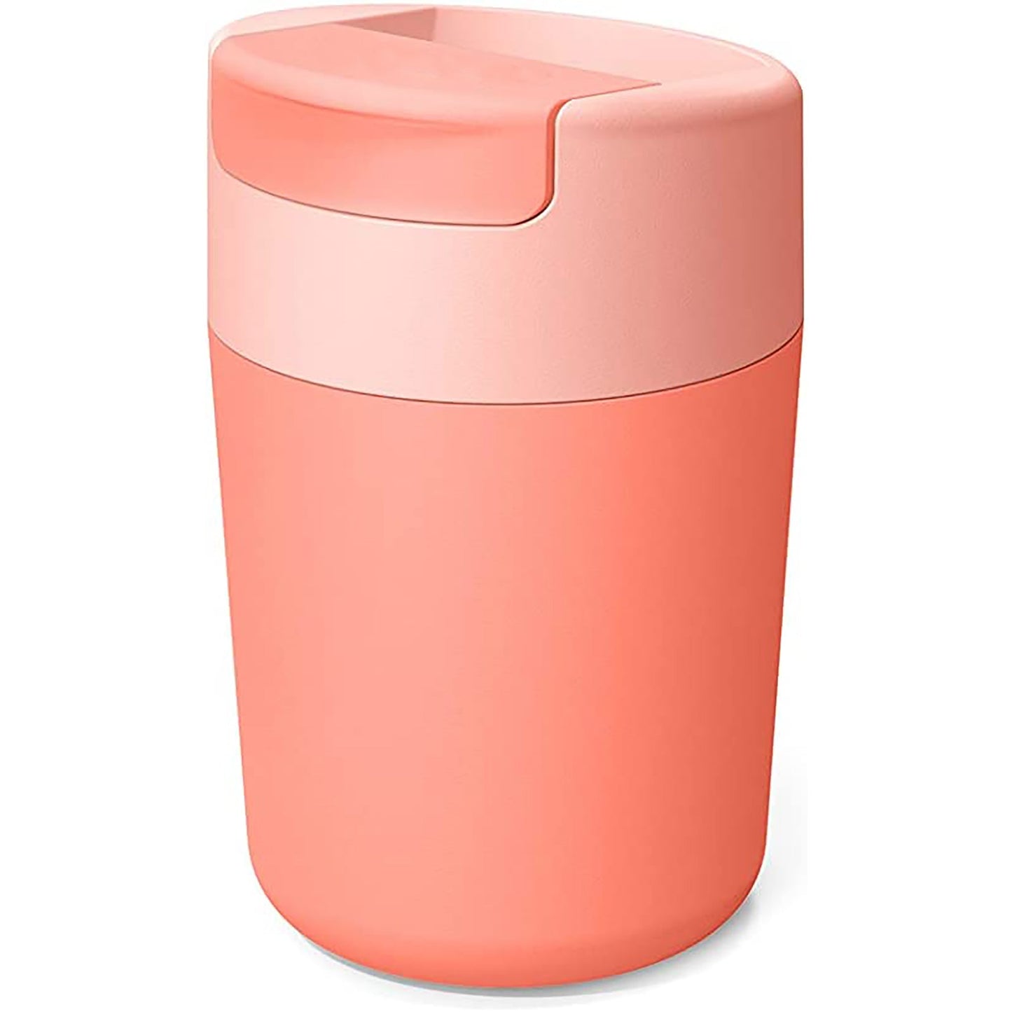 Leak Proof Sipp Travel Mug with Flip Top Cap 340 ml - Coral