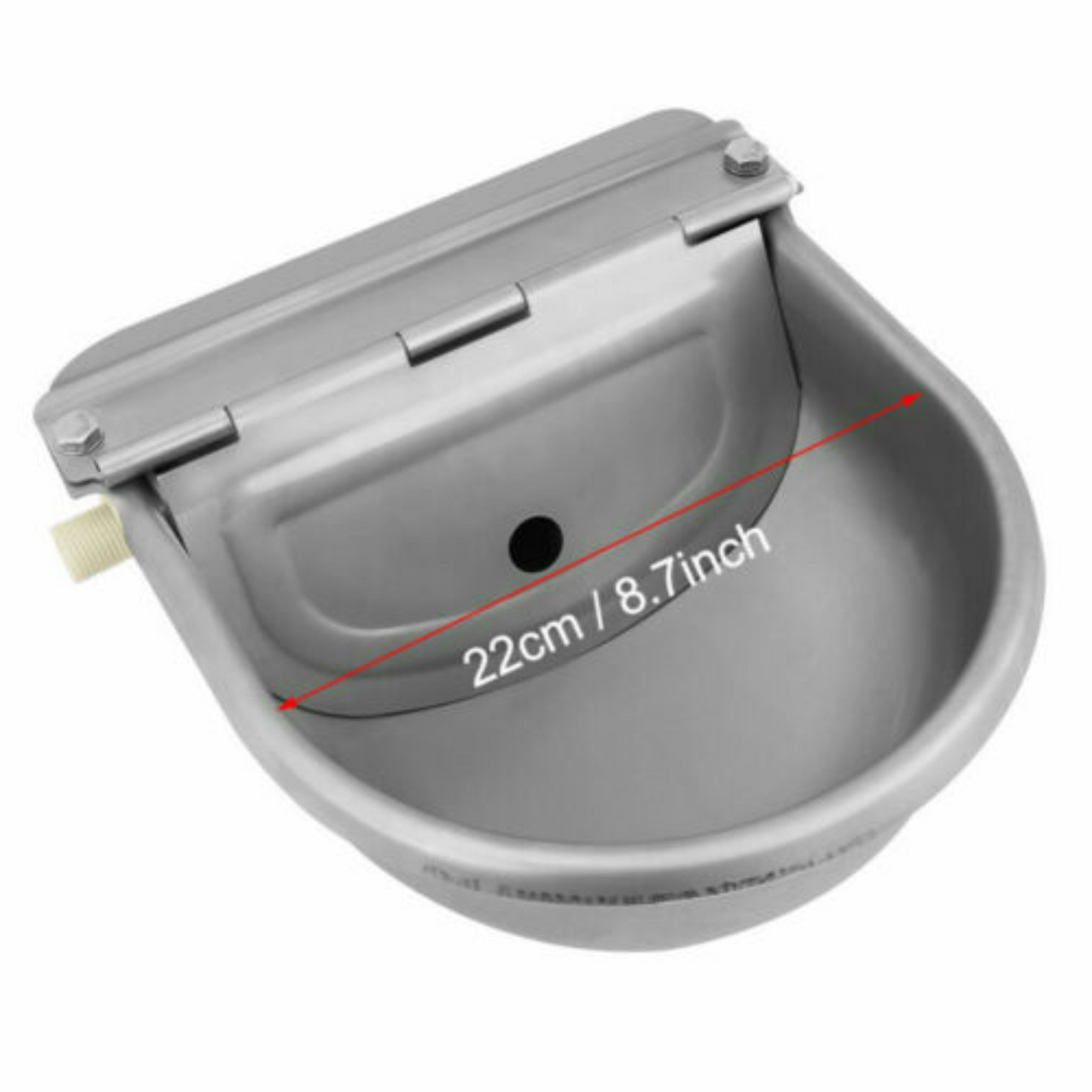 Auto Fill Stainless Steel Water Trough Drinking Bowl for Dog Horse Chicken