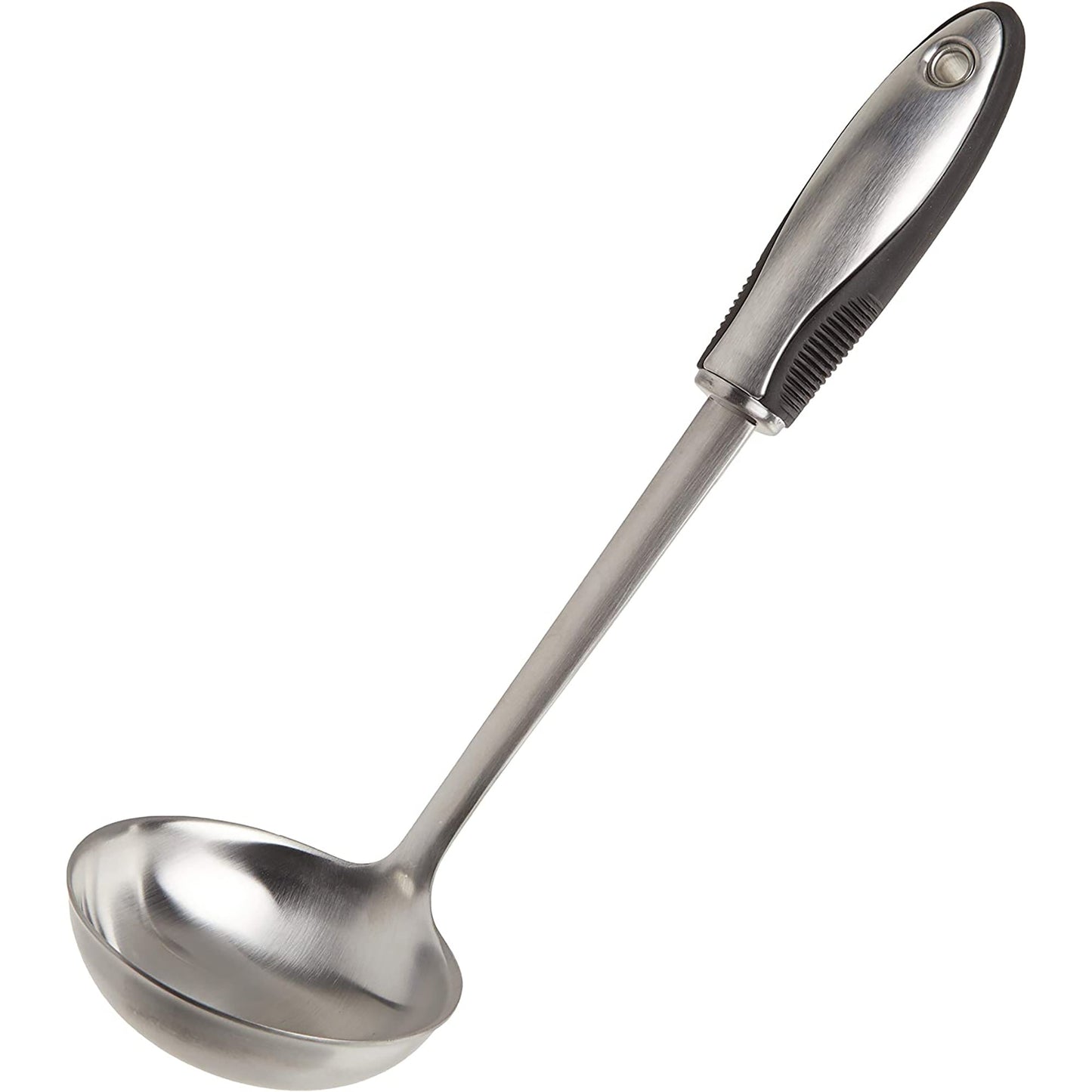 Stainless Steel Soup Ladle Kitchen Utensil - Grey