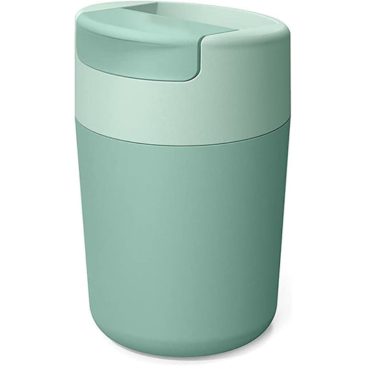 Leak Proof Sipp Travel Mug with Flip Top Cap 340 ml - Green