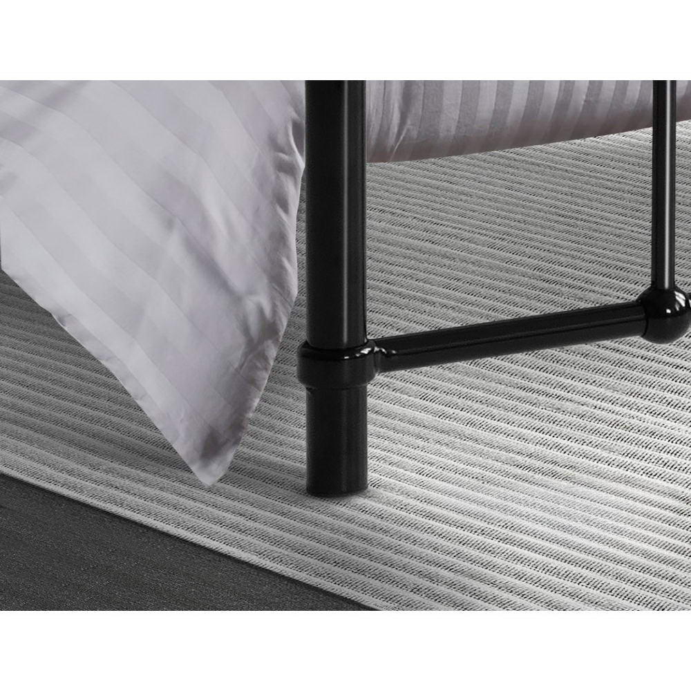 Metal Bed Frame - Single (Black)