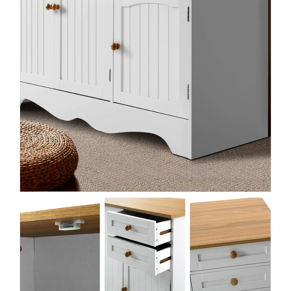 Buffet Sideboard Storage Cabinet Kitchen Cupboard Drawer Table Hallway