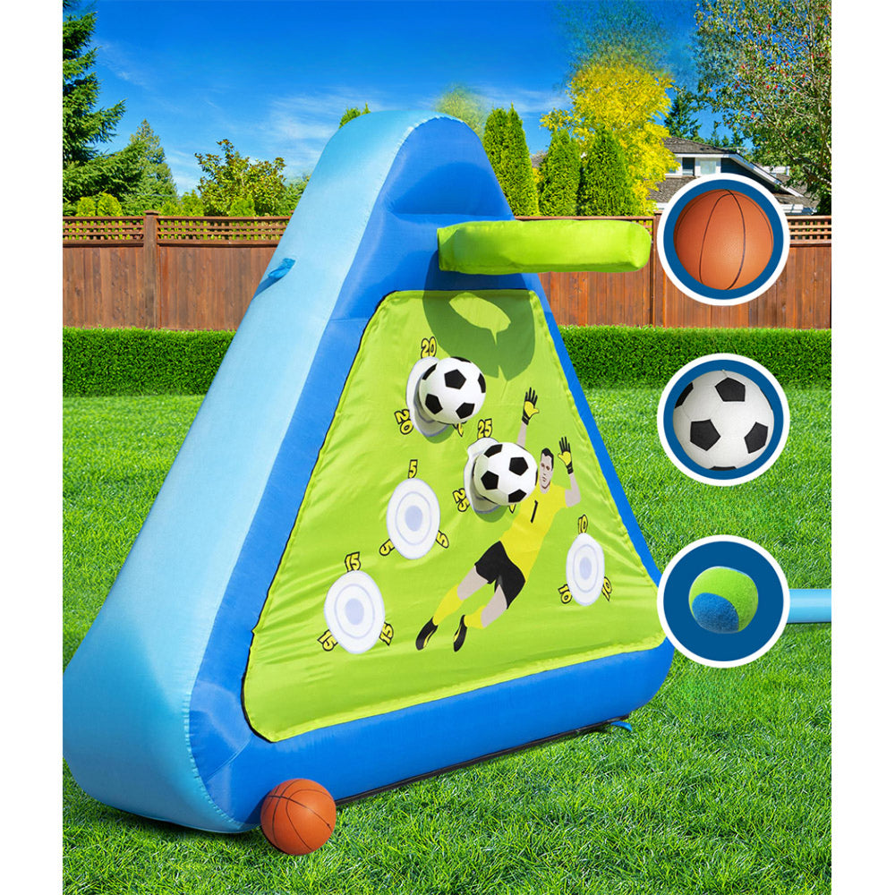 Kids Inflatable Soccer basketball Outdoor Inflated Play Board Sport
