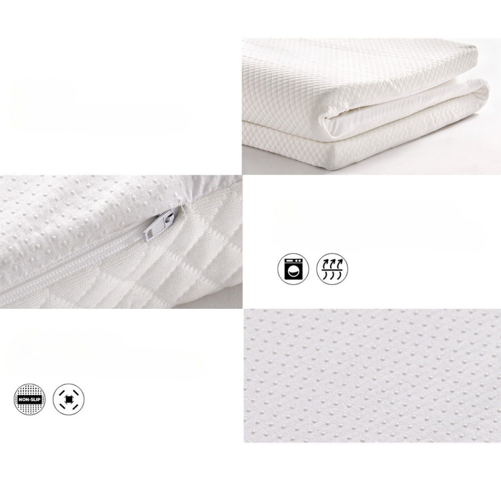 Bedding Memory Foam Mattress Topper with Cover - Single/Double/Queen/King