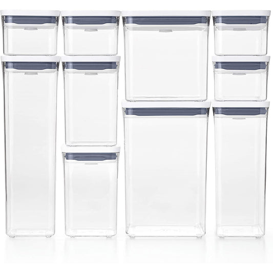 BPA Free 10 Piece POP Food Storage Container Set