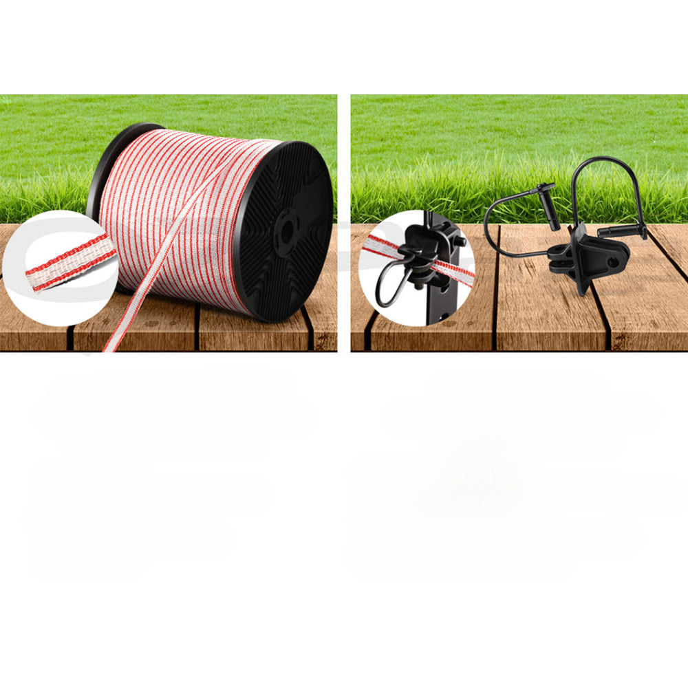 Fence Wire Fencing Polytape Roll Energiser - 400m