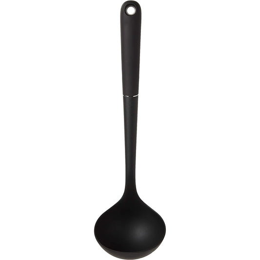 Nylon Soup Ladle Kitchen Utensil - Black