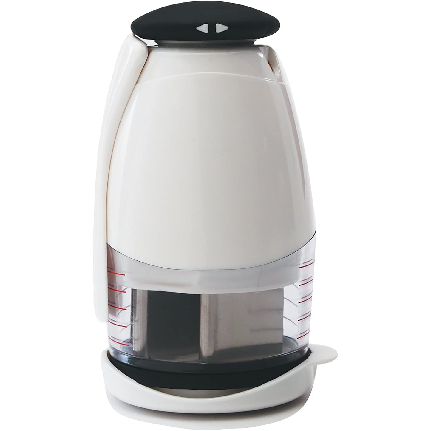 Stainless Steel Blade Dish Washer Safe Chopper - White