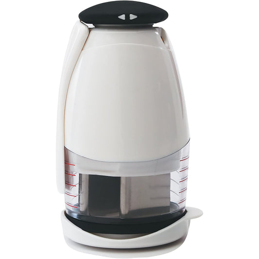 Stainless Steel Blade Dish Washer Safe Chopper - White