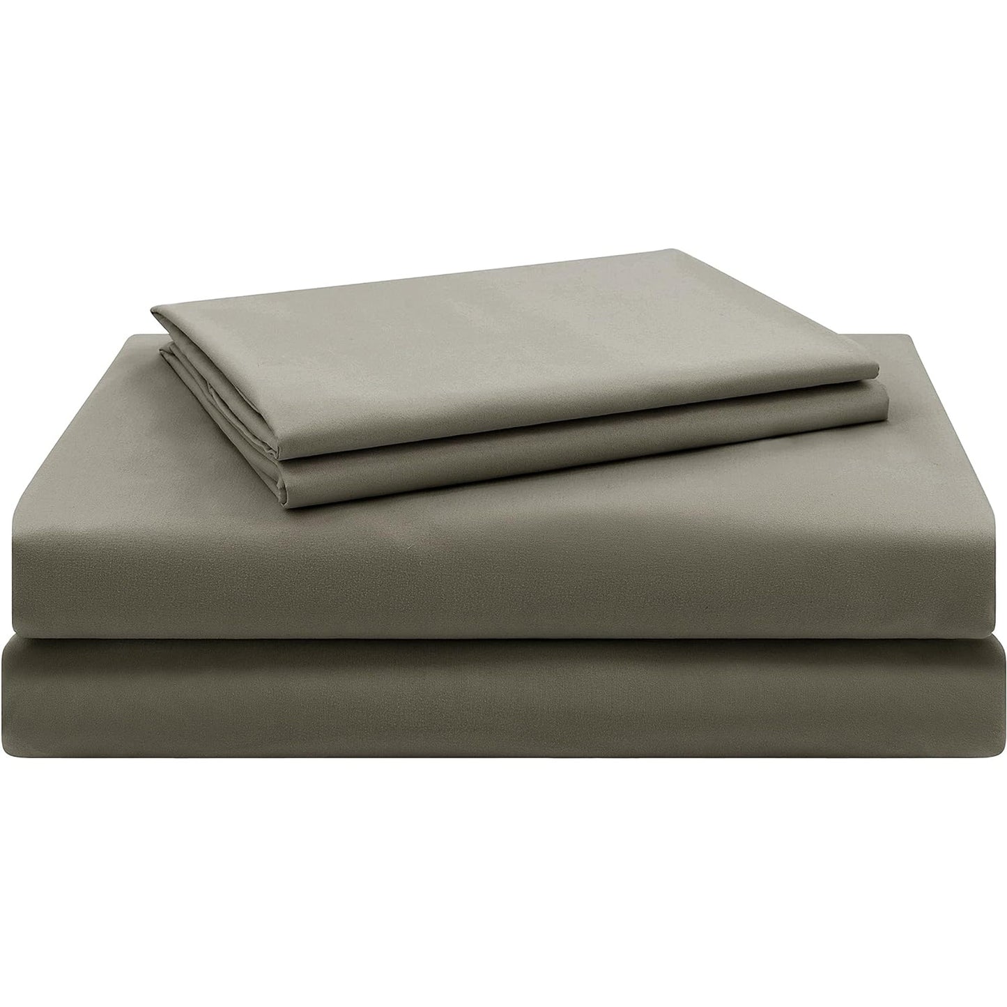 1500tc Ultra-Soft Breathable Microfibre Deep Pocket Bed Sheet Set - Dark Grey