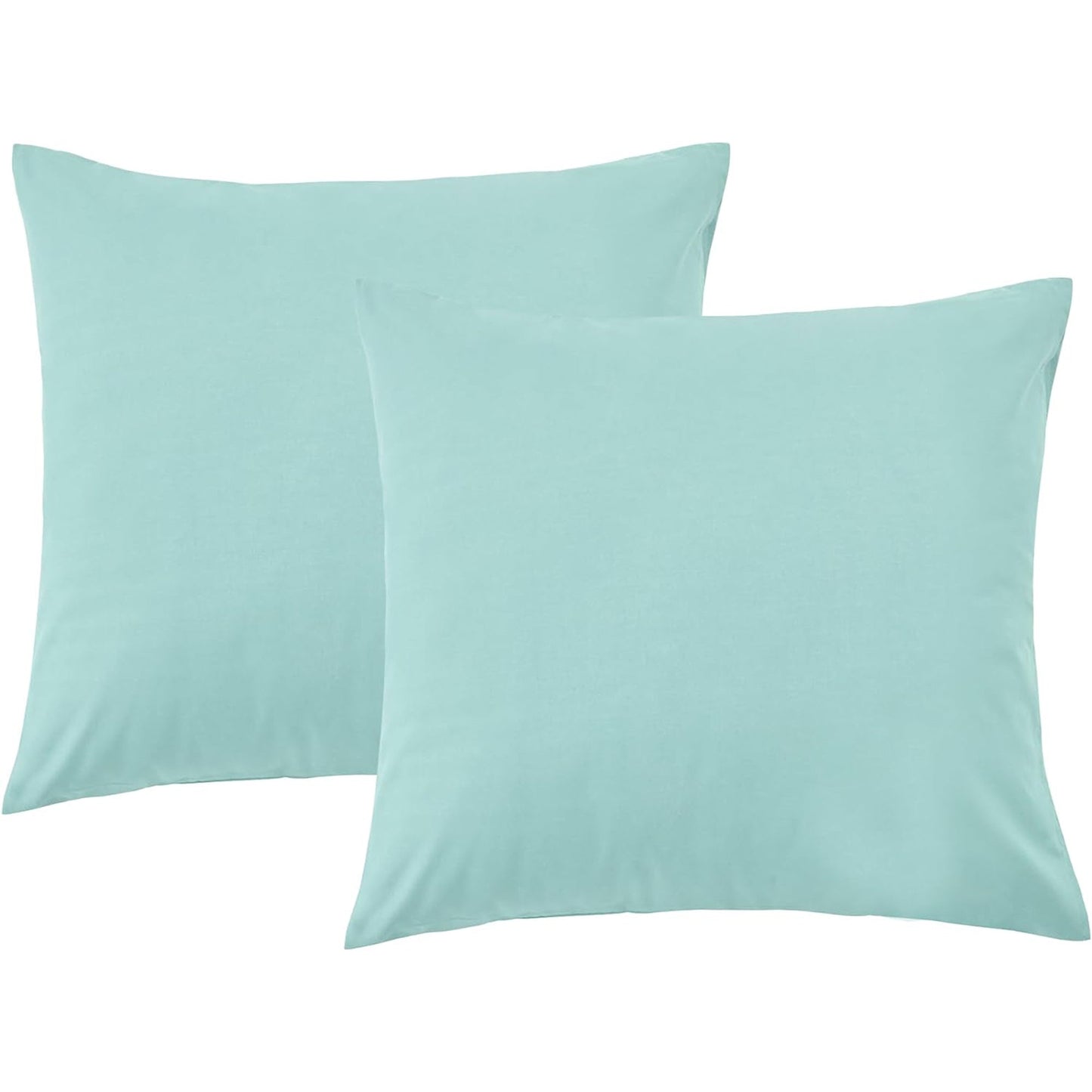 Envelope Closure Soft and Breathable 1000TC Cotton Blend Pillowcases - Mint