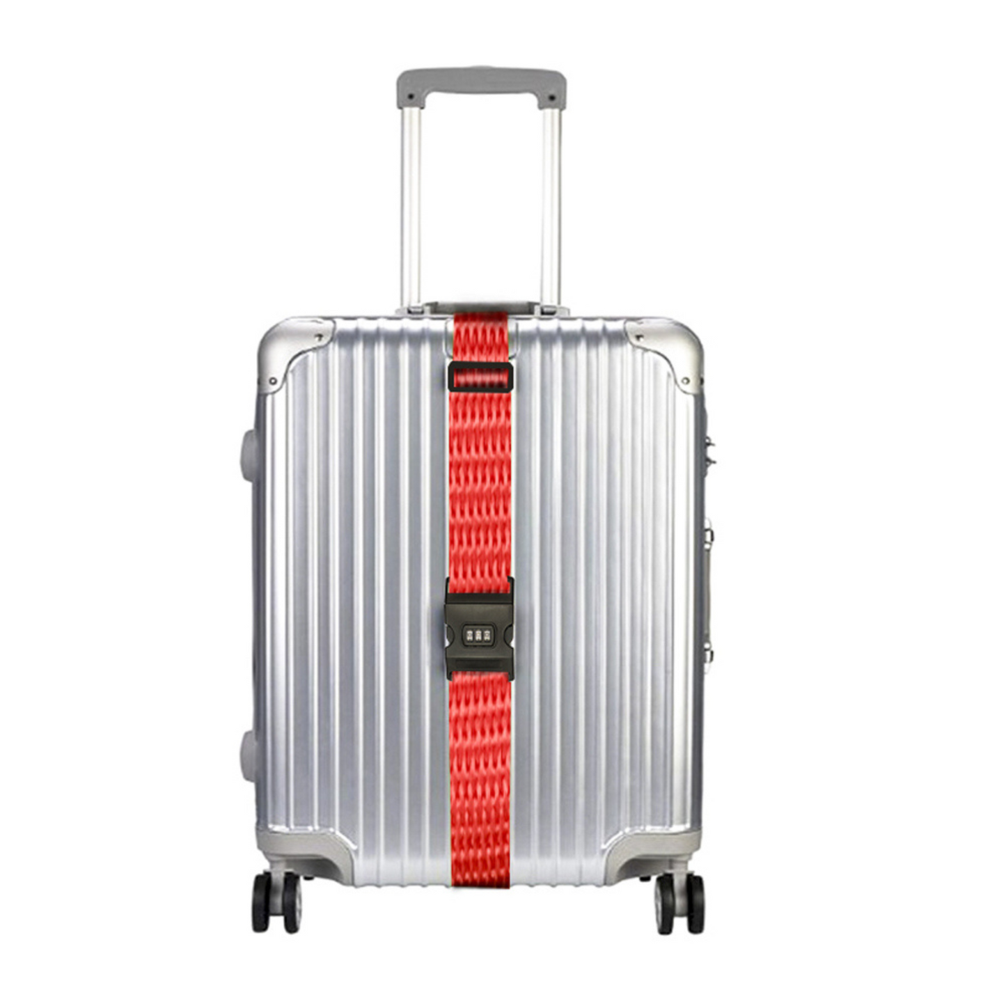 Travel Secure Lock Safe Nylon Luggage Strap Suitcase with Password Code