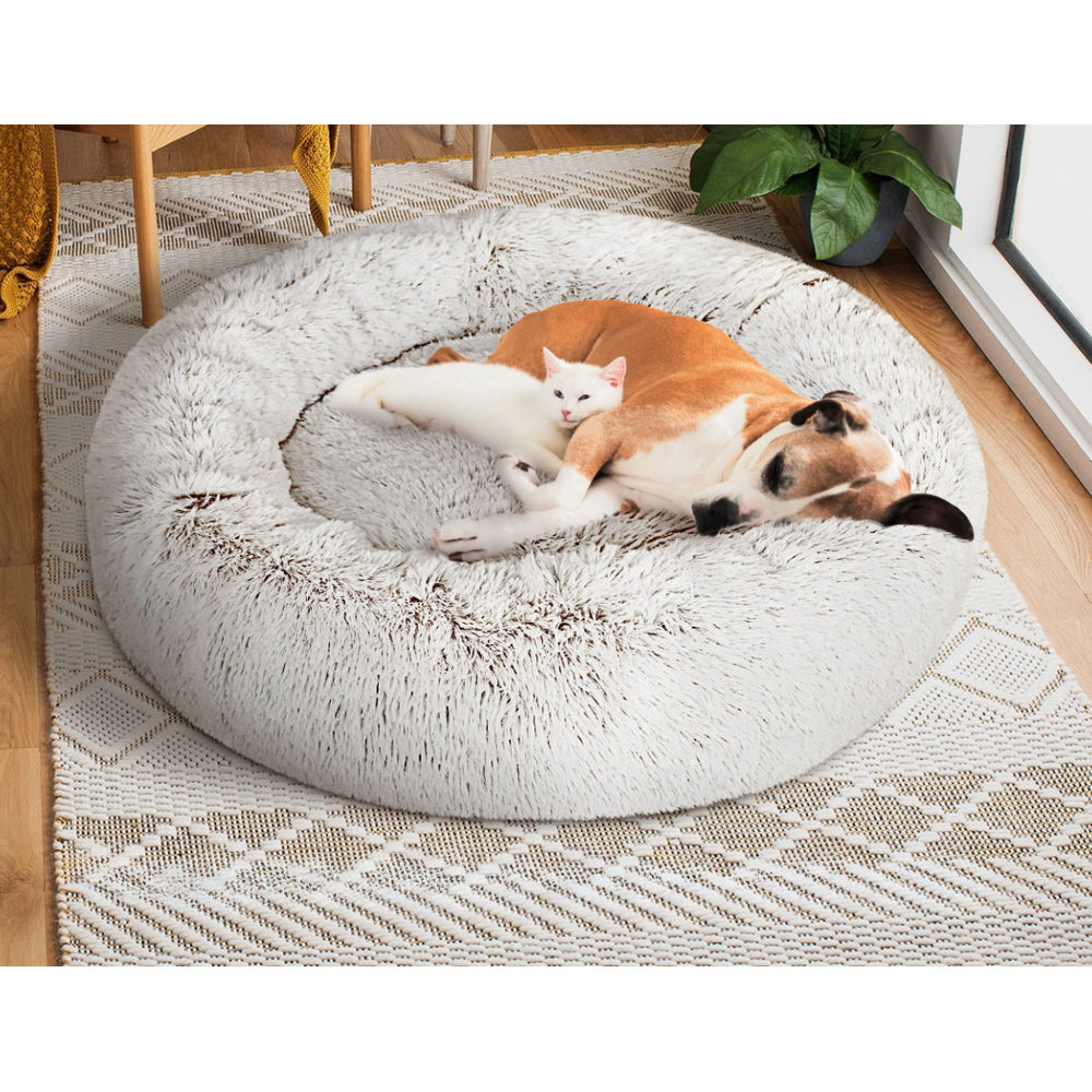 Indoor Dog Bed Pet Bed Cat Large 90cm - White