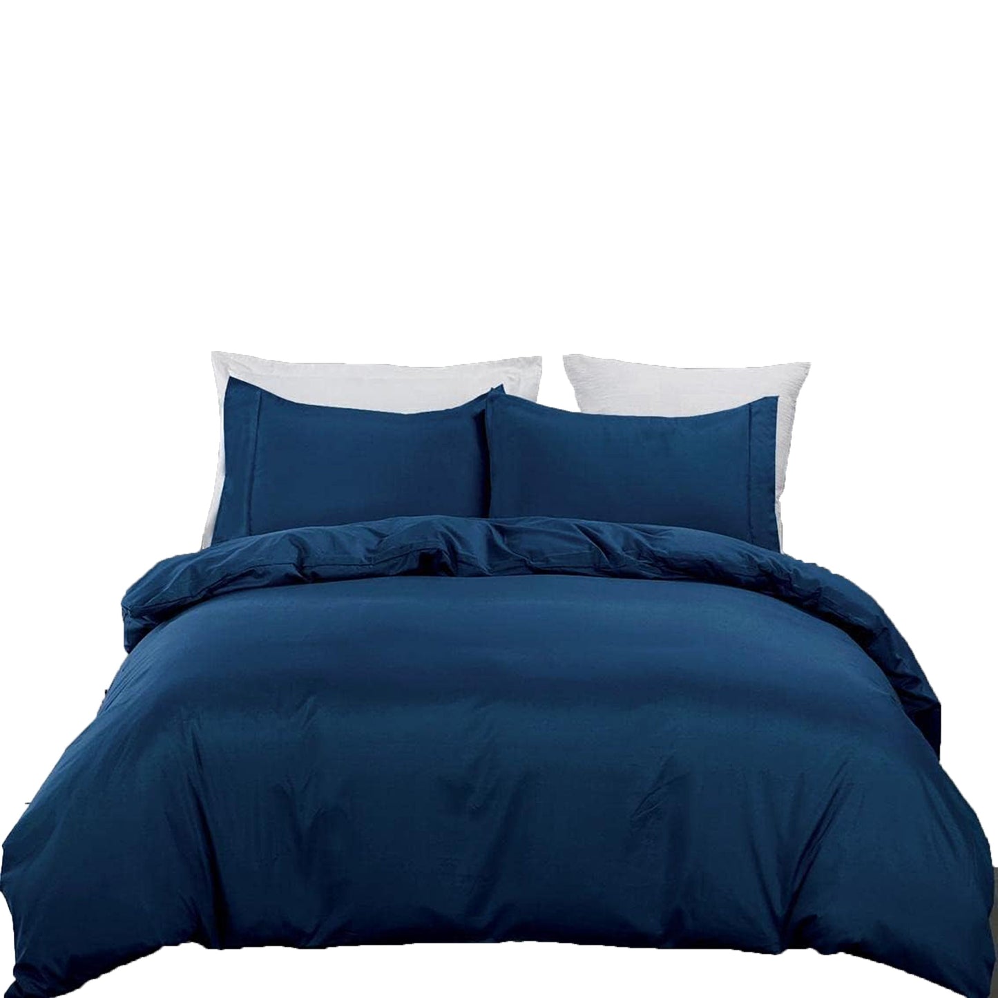 2000 TC Premium Ultra Soft Microfibre Quilt Cover Set - Navy