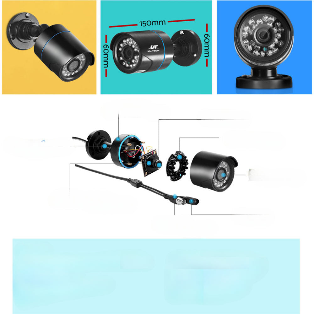 1080P 8 Channel HDMI CCTV Security Camera