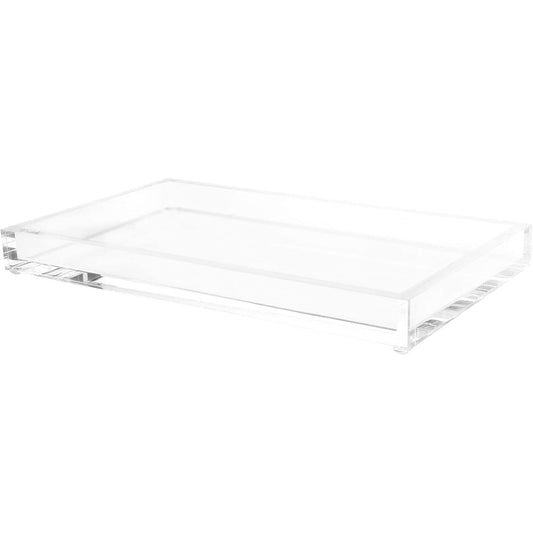 Decorative Clear Acrylic Catchall Tray Modern Minimalist Valet Organizer
